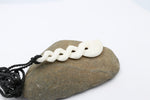 Bone Quad Twist Pendant