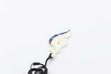 Bone Double Twist Pendant.