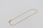 9ct Gold Belcher Link Anklet