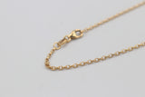 9ct Gold Belcher Link Anklet