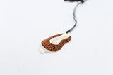 Bone Hook Pendant with Stunning Detailing