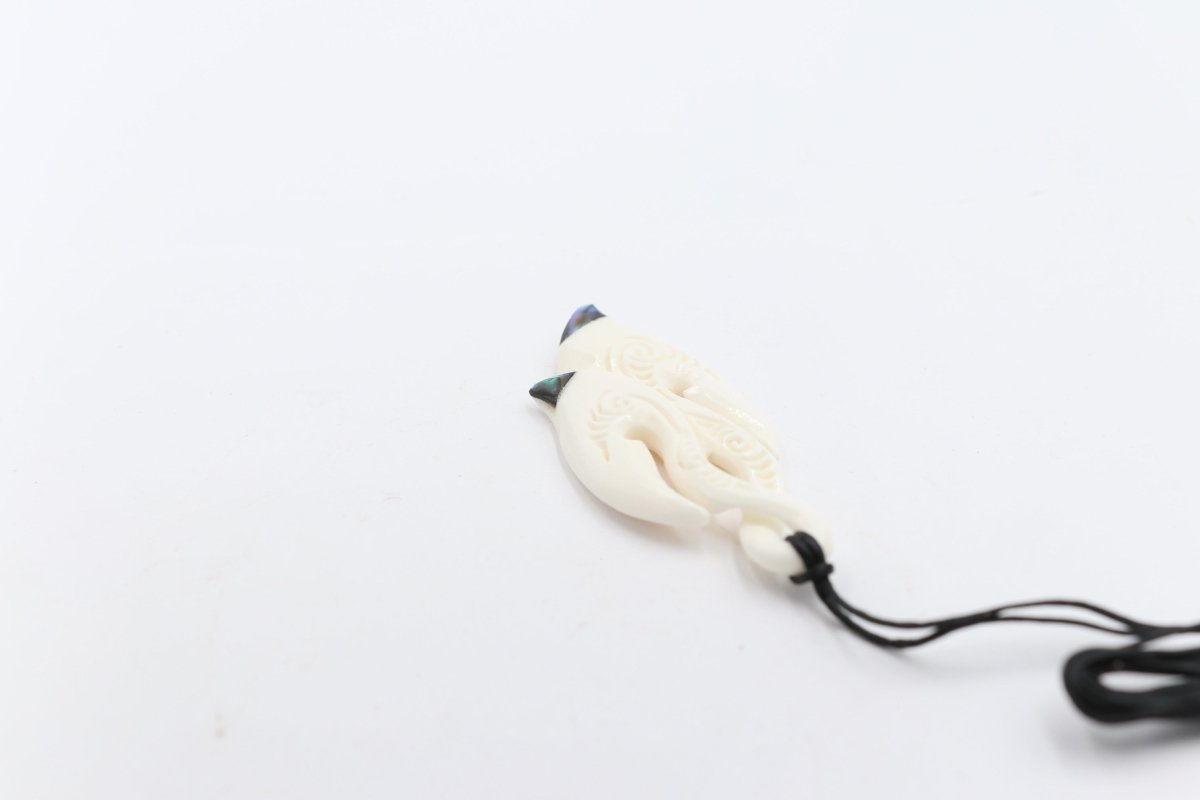 Bone Double Hook Pendant