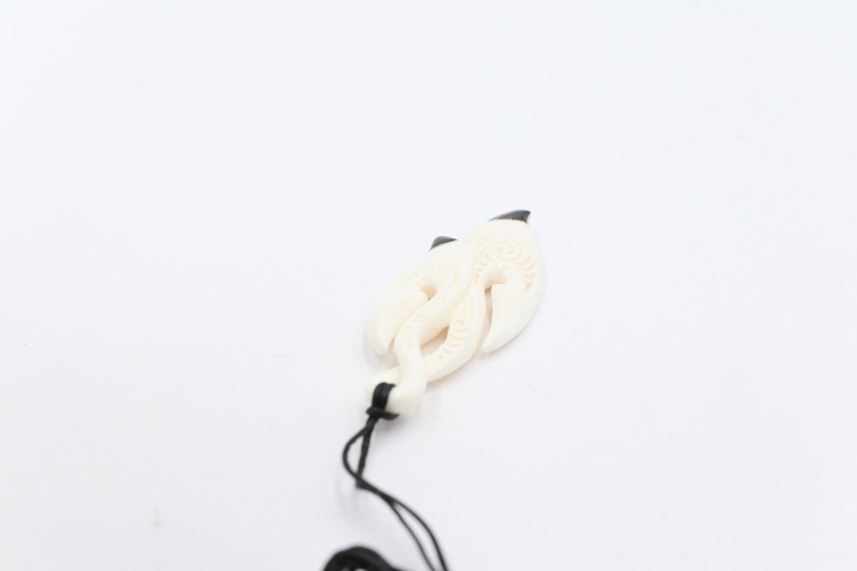 Bone Double Hook Pendant