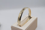 9ct Solid Gold Bangle 10mm wide