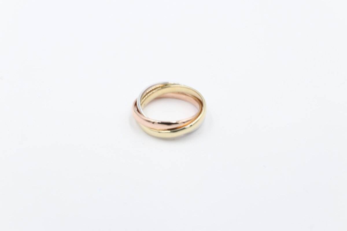 9ct Gold Three Tone Russian Wedder SYR2557SJ