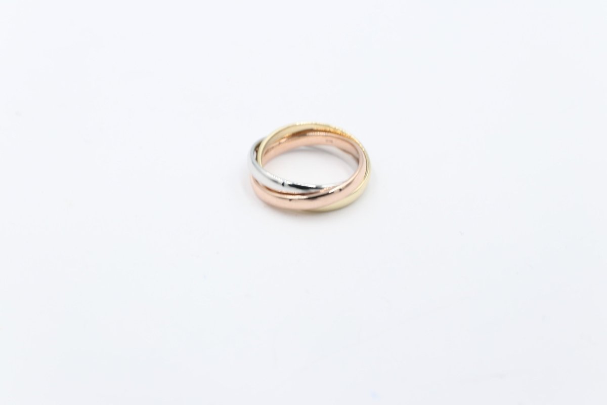9ct Gold Three Tone Russian Wedder SYR2557SJ