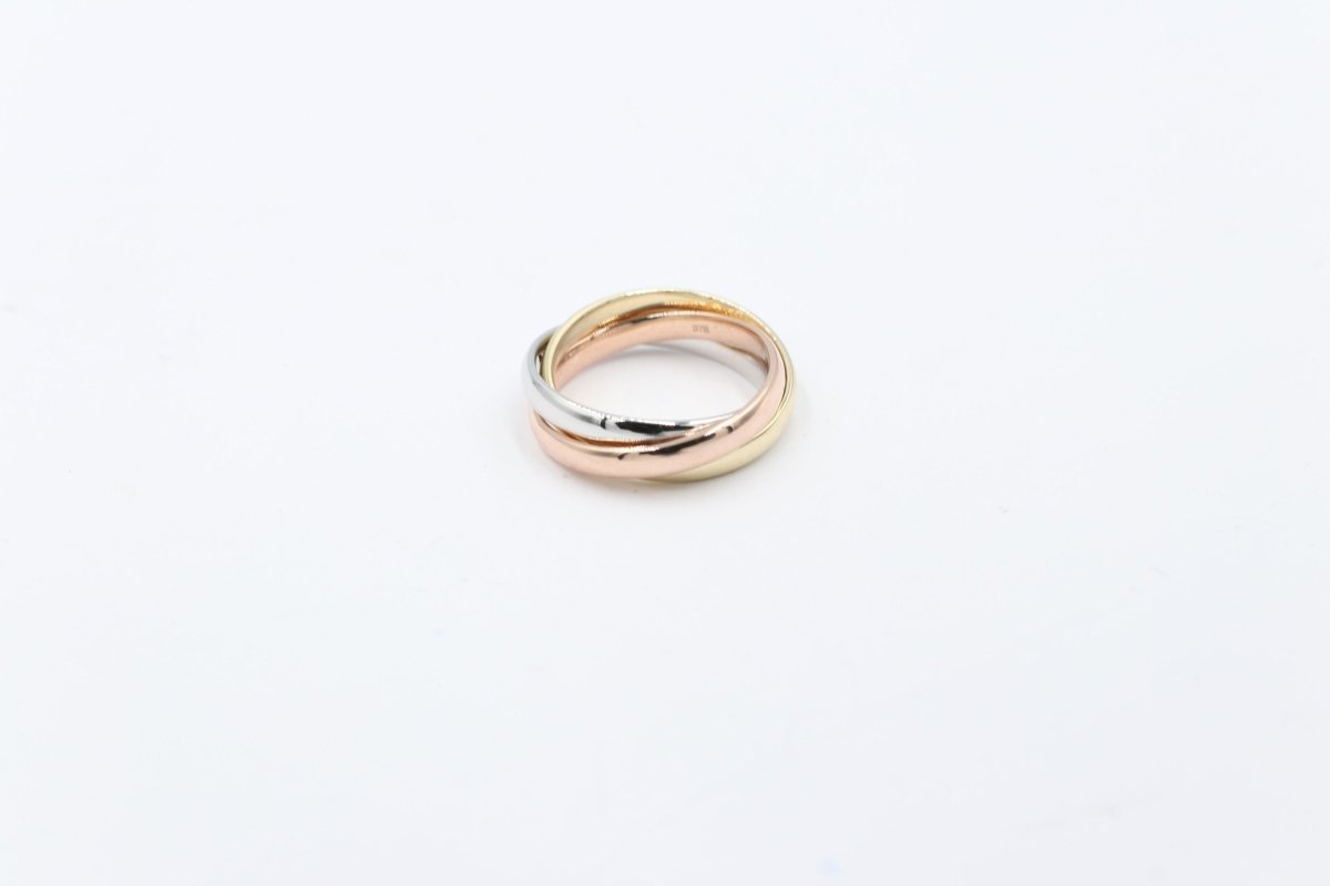 9ct Gold Three Tone Russian Wedder SYR2557SJ