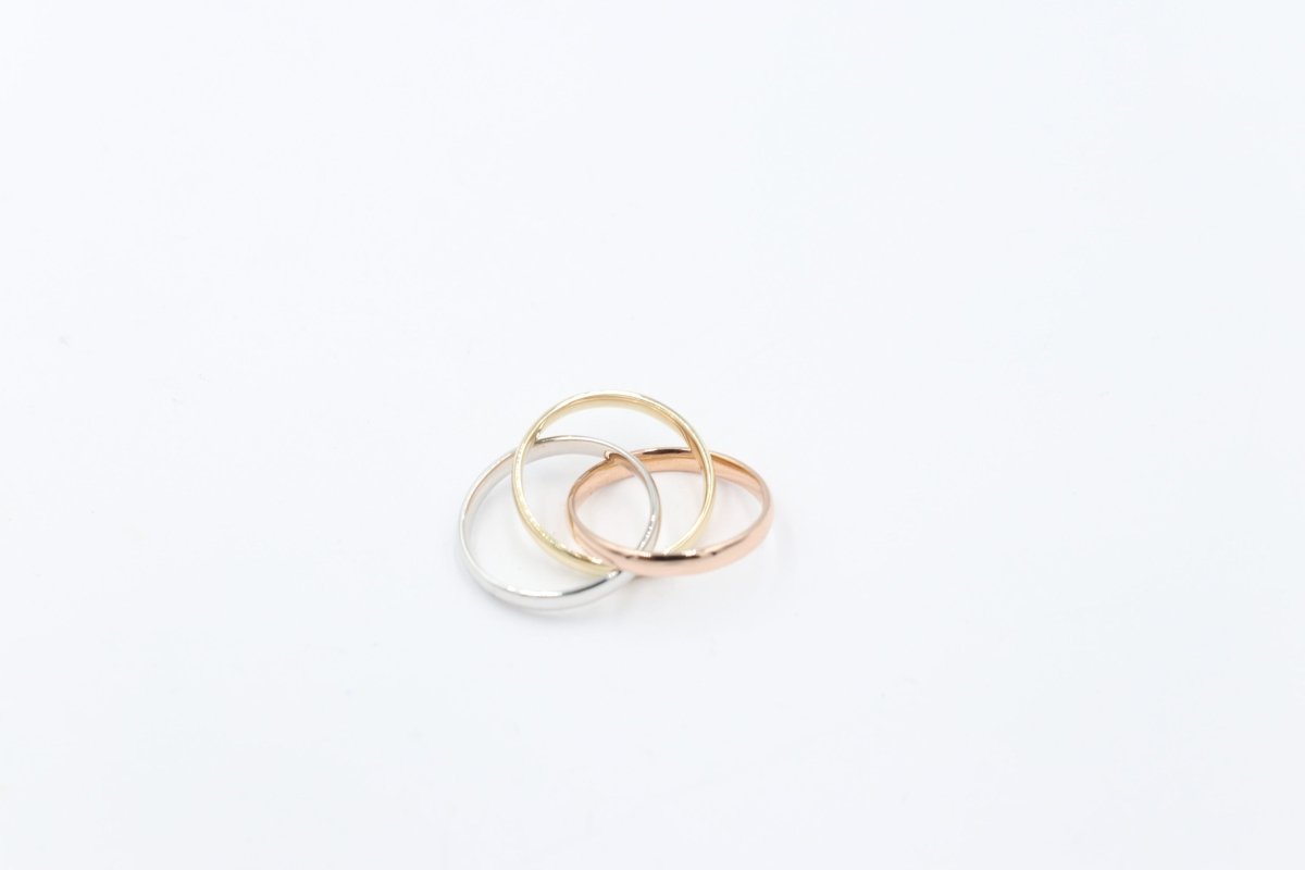 9ct Gold Three Tone Russian Wedder SYR2557SJ