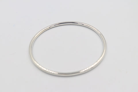 Sterling Silver Full Round Bangle