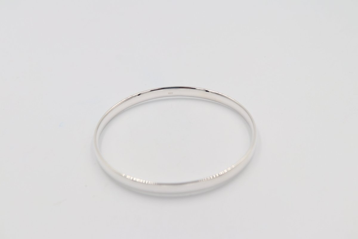 Sterling Silver Bangle SYB10