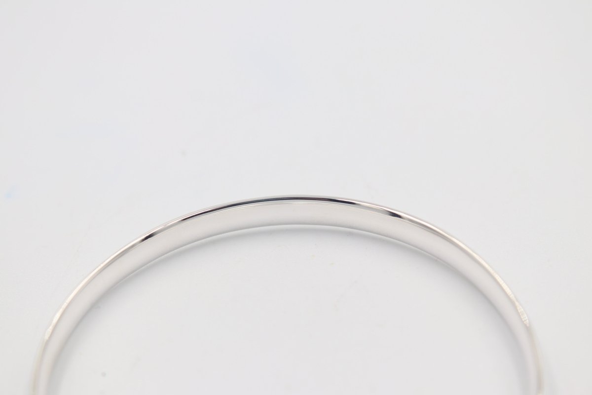 Sterling Silver Bangle SYB10