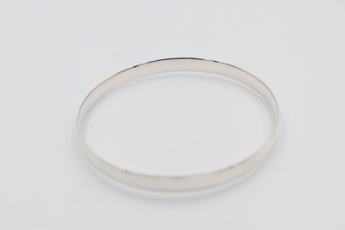 Sterling Silver Bangle SYB27