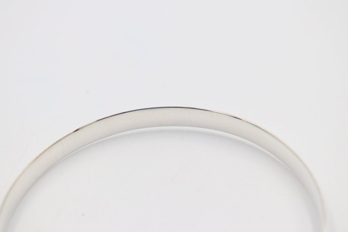 Sterling Silver Bangle SYB27
