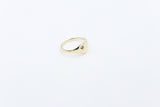 9ct Gold Girls Signet Ring with Created Alexandrite