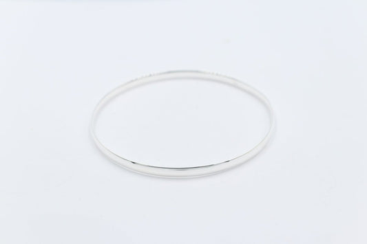 Sterling Silver Solid Bangle SCYB19