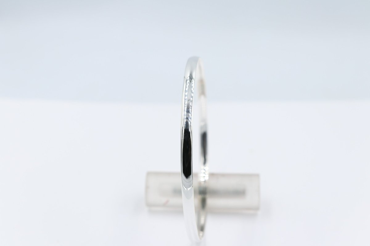 Sterling Silver Solid Bangle SCYB19