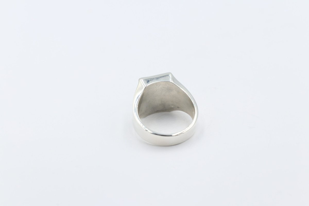 Stg Silver Ring with Bloodstone 489ALXBS