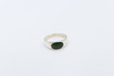 Stg Silver Ring with Onyx