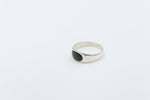 Stg Silver Ring with Onyx