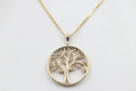 9ct Gold Tree of Life Pendent