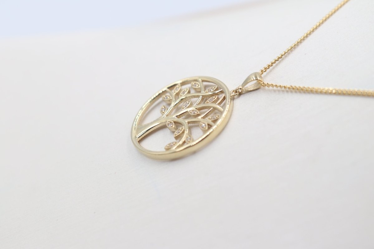 9ct Gold Tree of Life Pendent