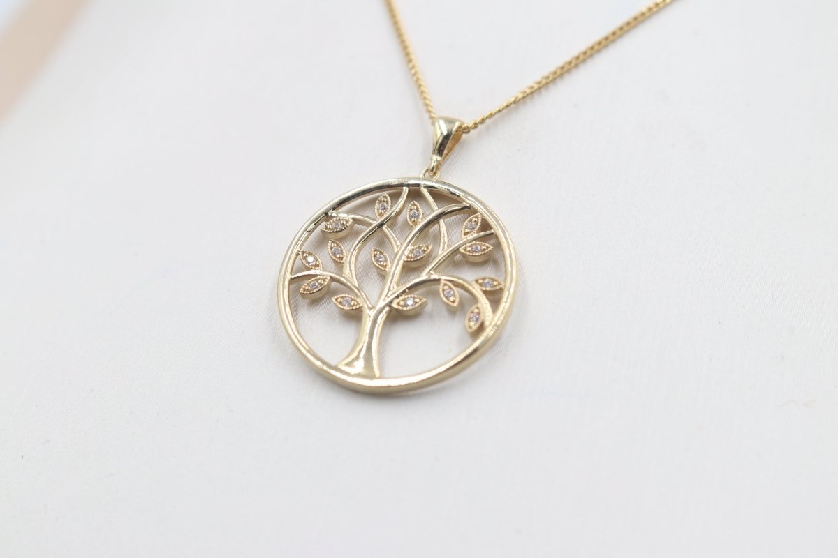 9ct Gold Tree of Life Pendent