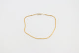 9ct Gold Italian Wheatsheaf Bracelet