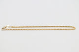 9ct Gold Italian Wheatsheaf Bracelet