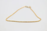 9ct Gold Italian Wheatsheaf Bracelet