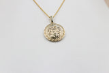 9ct Gold Medusa Pendent