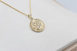 9ct Gold Medusa Pendent