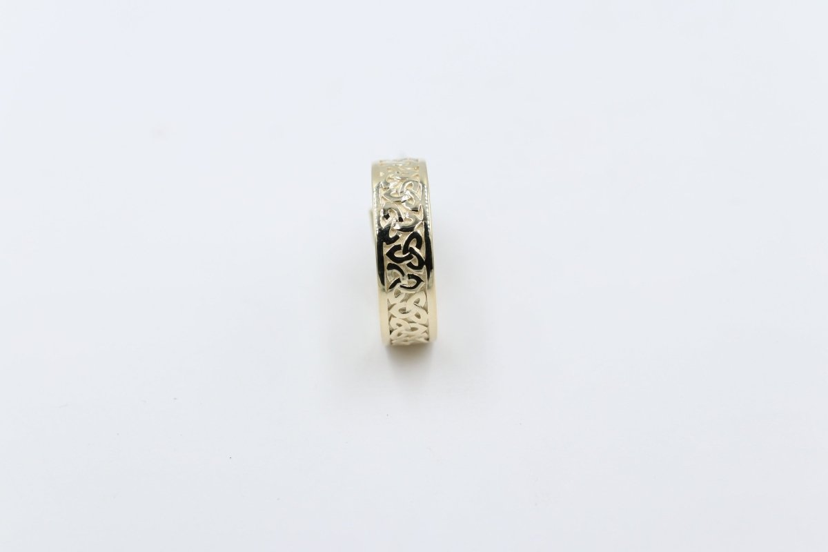9ct Gold Trinity Knot Ring 7mm