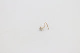 9ct Gold Genuine Diamond Nose Stud 0.04ct