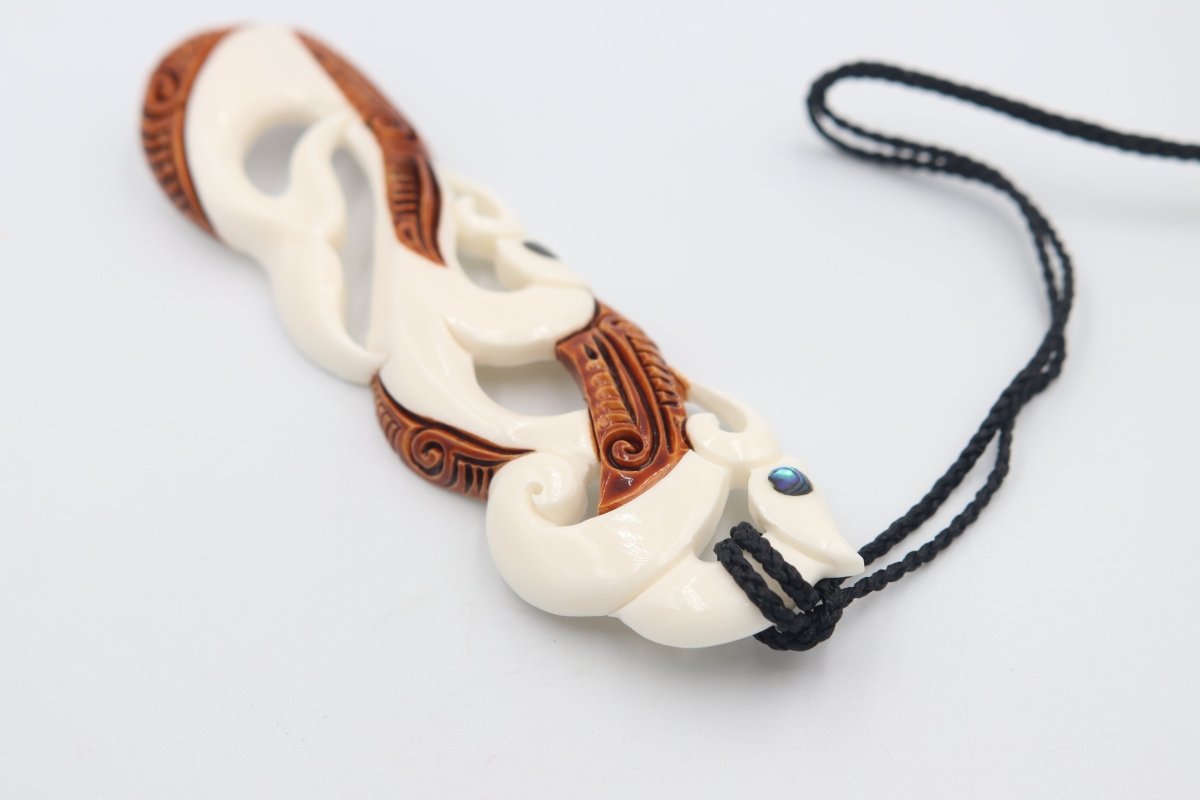 XL Bone Manaia Pendent BPXL011