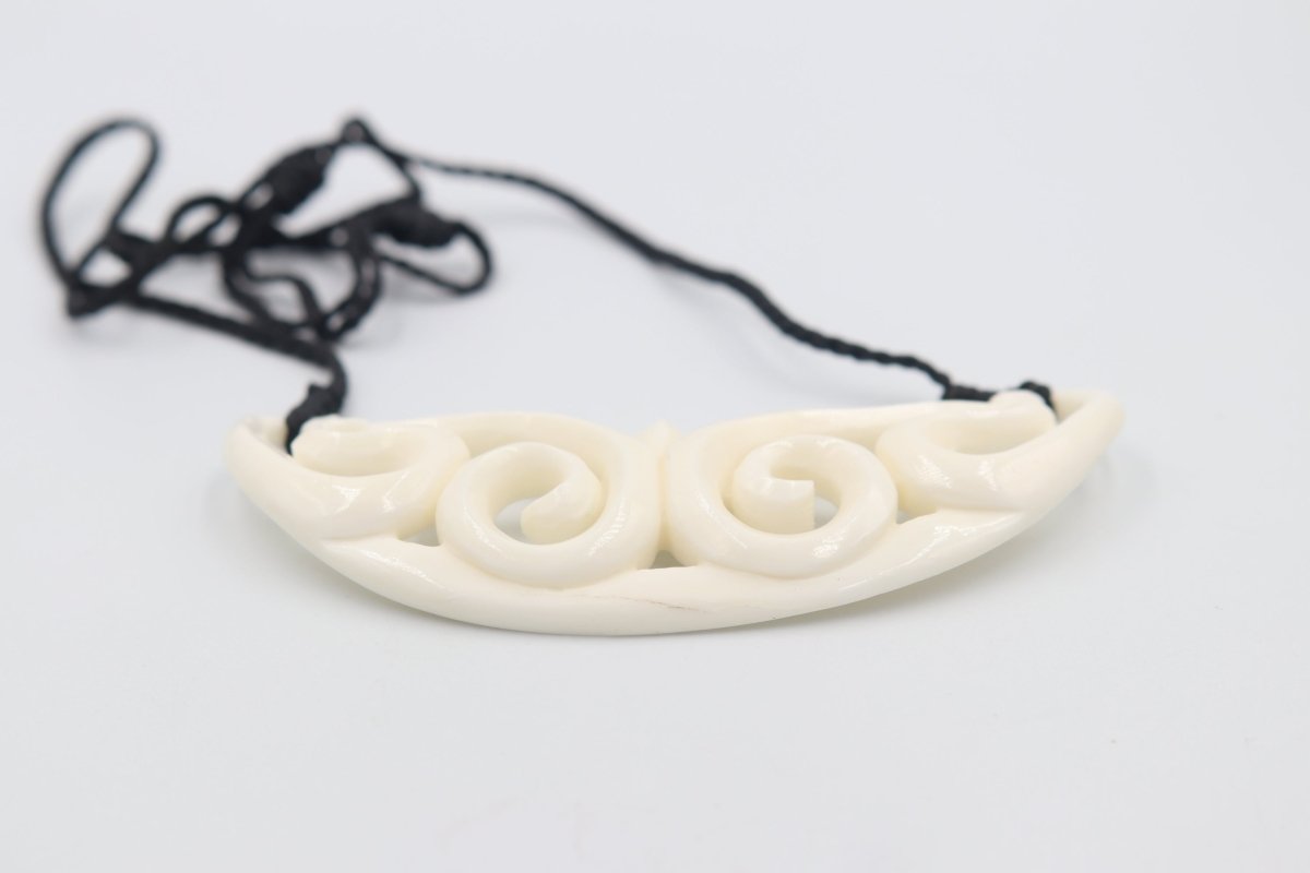 Bone Koru Pendent