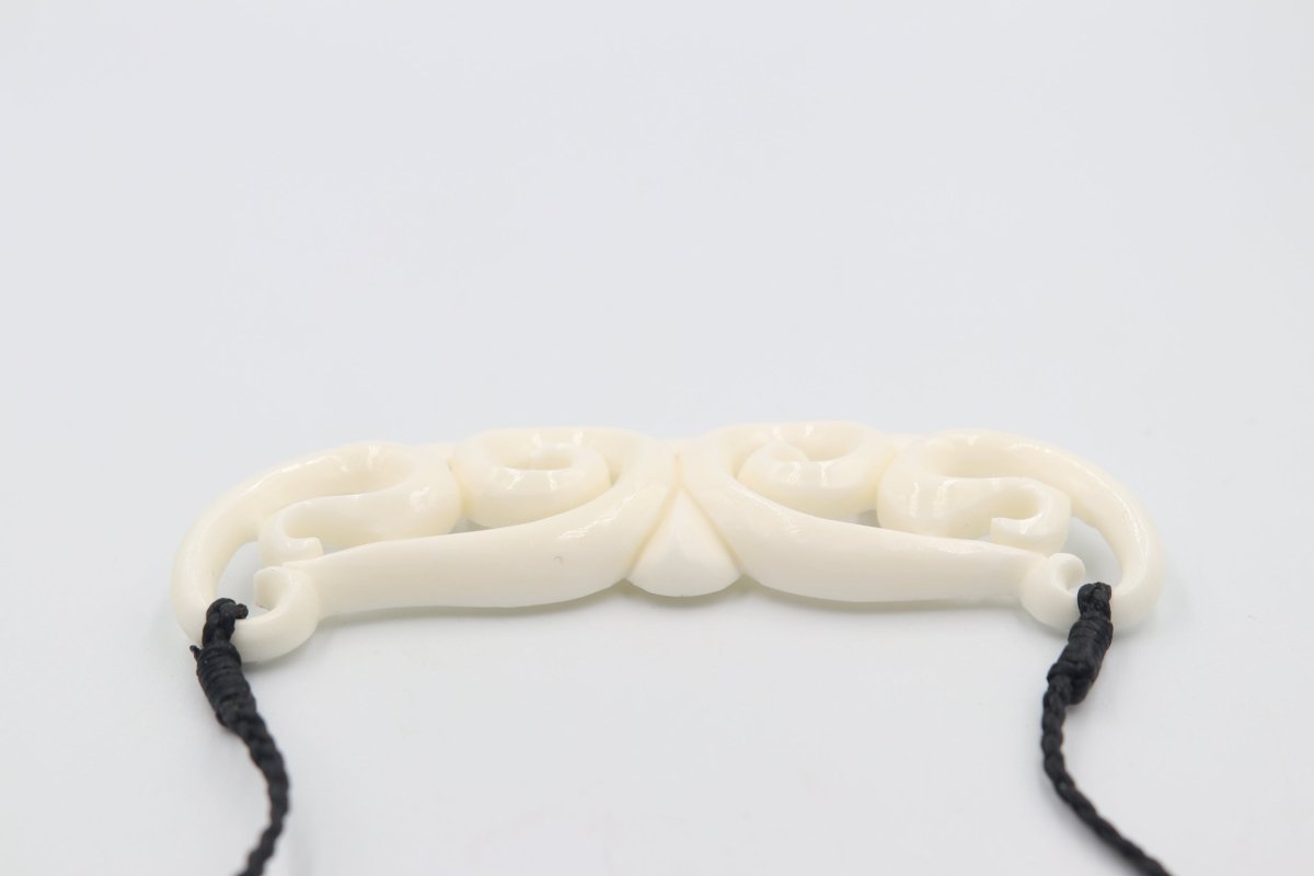 Bone Koru Pendent