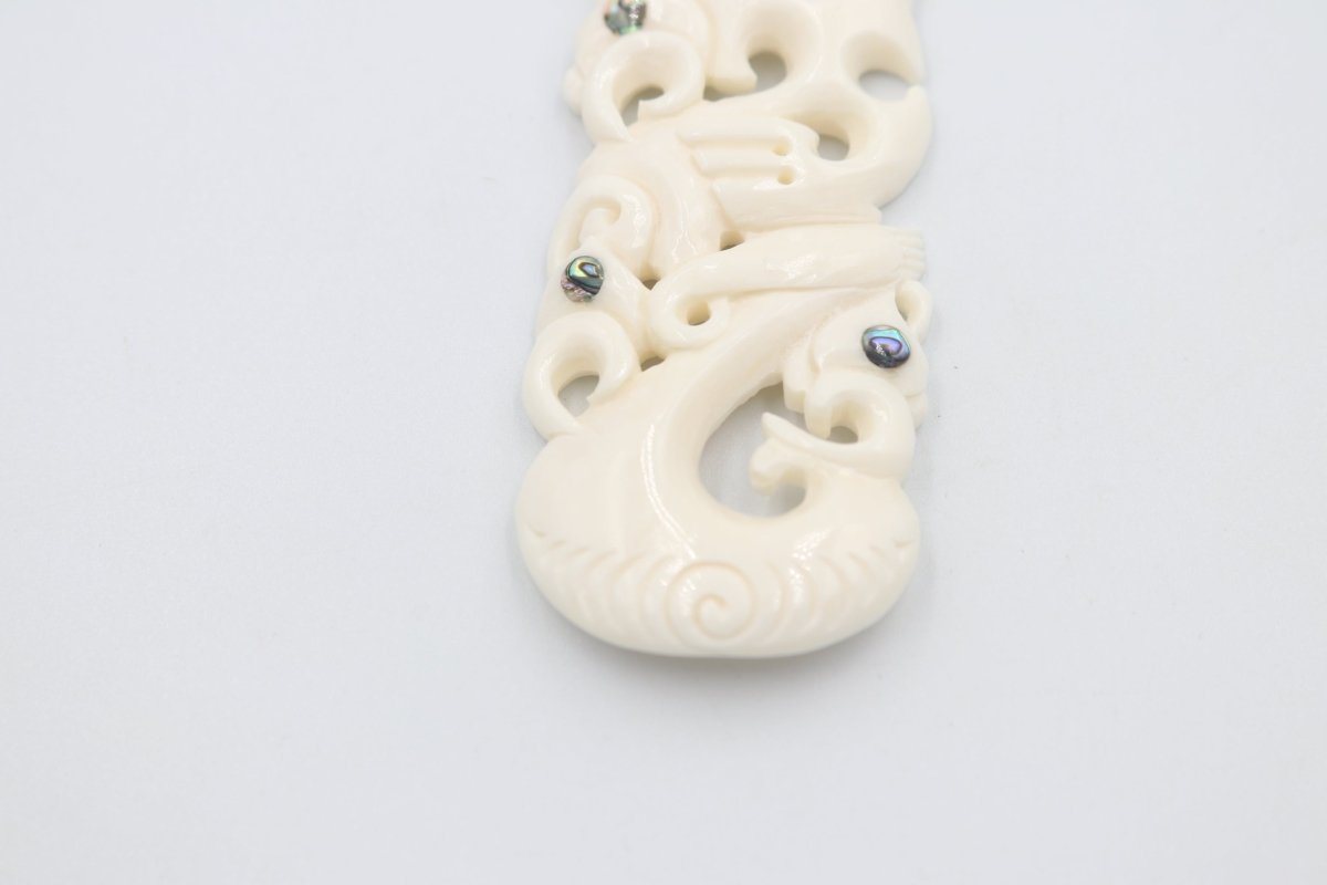 Bone Multi Manaia Pendent