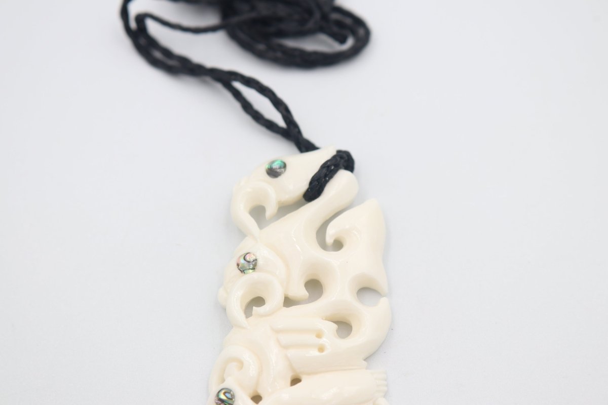 Bone Multi Manaia Pendent