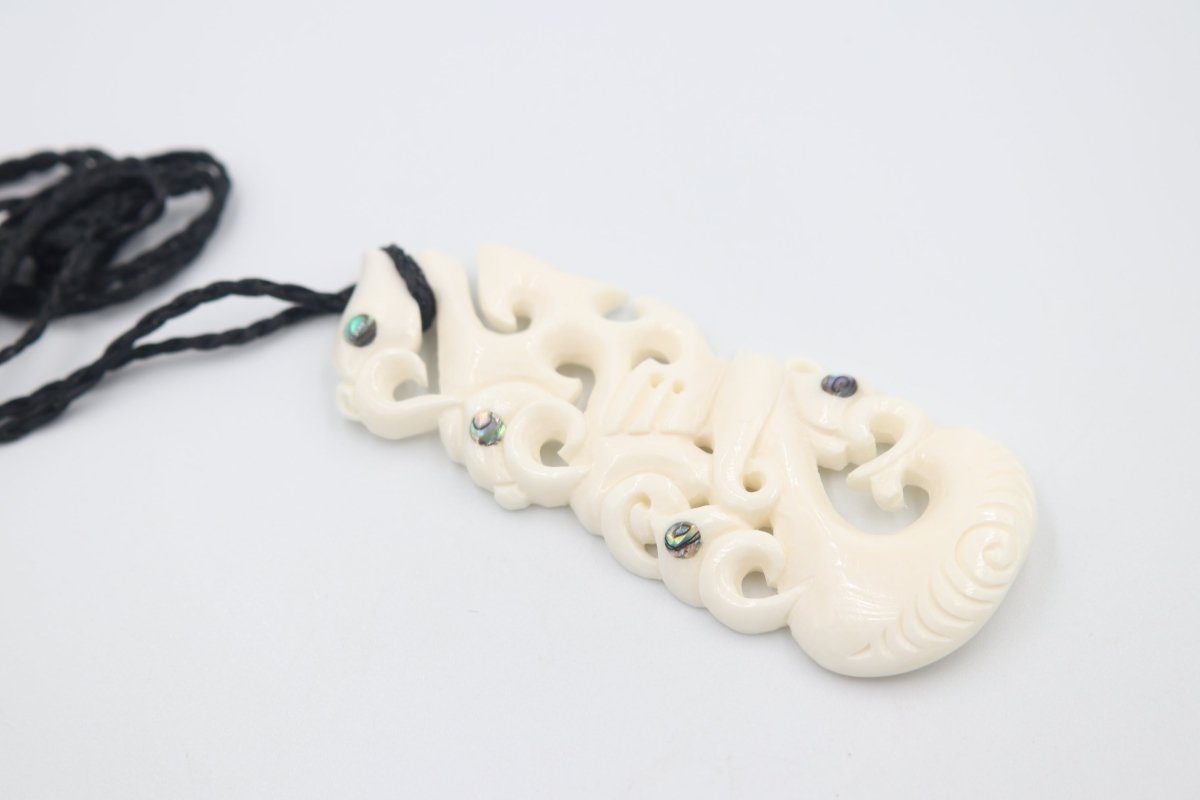 Bone Multi Manaia Pendent
