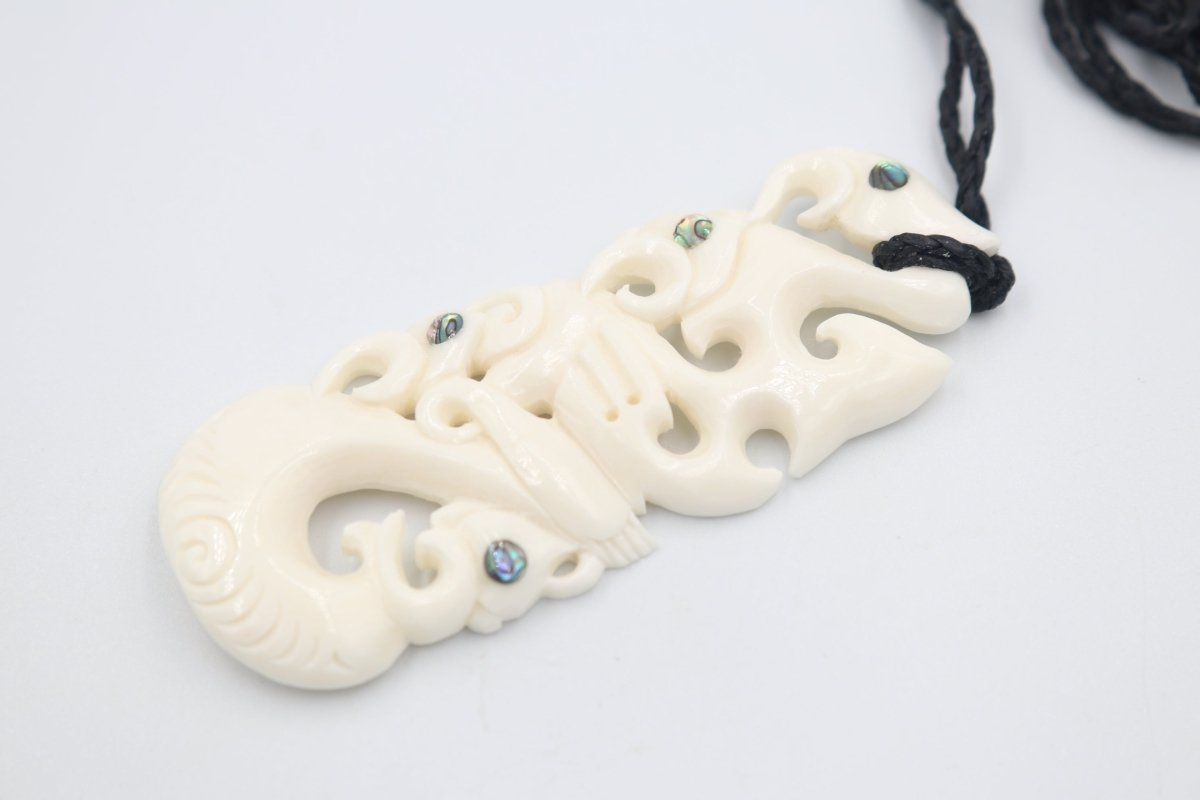 Bone Multi Manaia Pendent