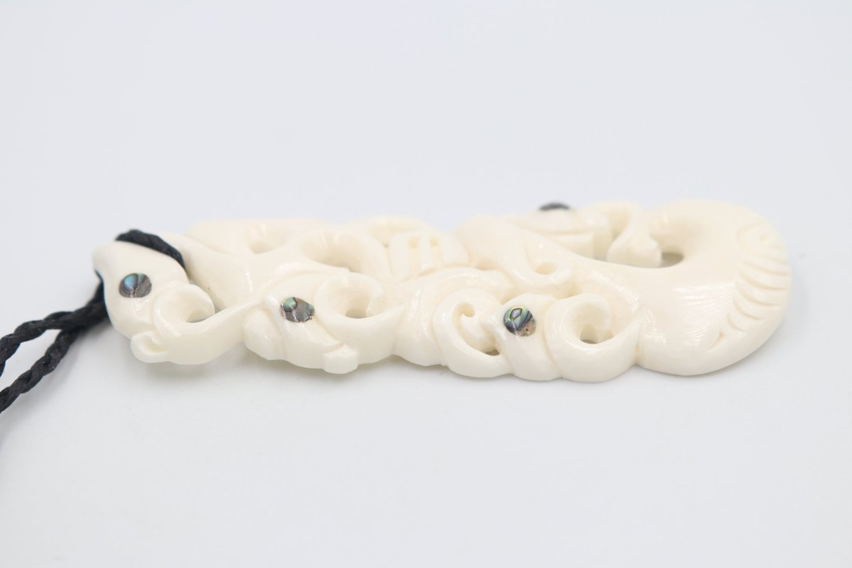 Bone Multi Manaia Pendent