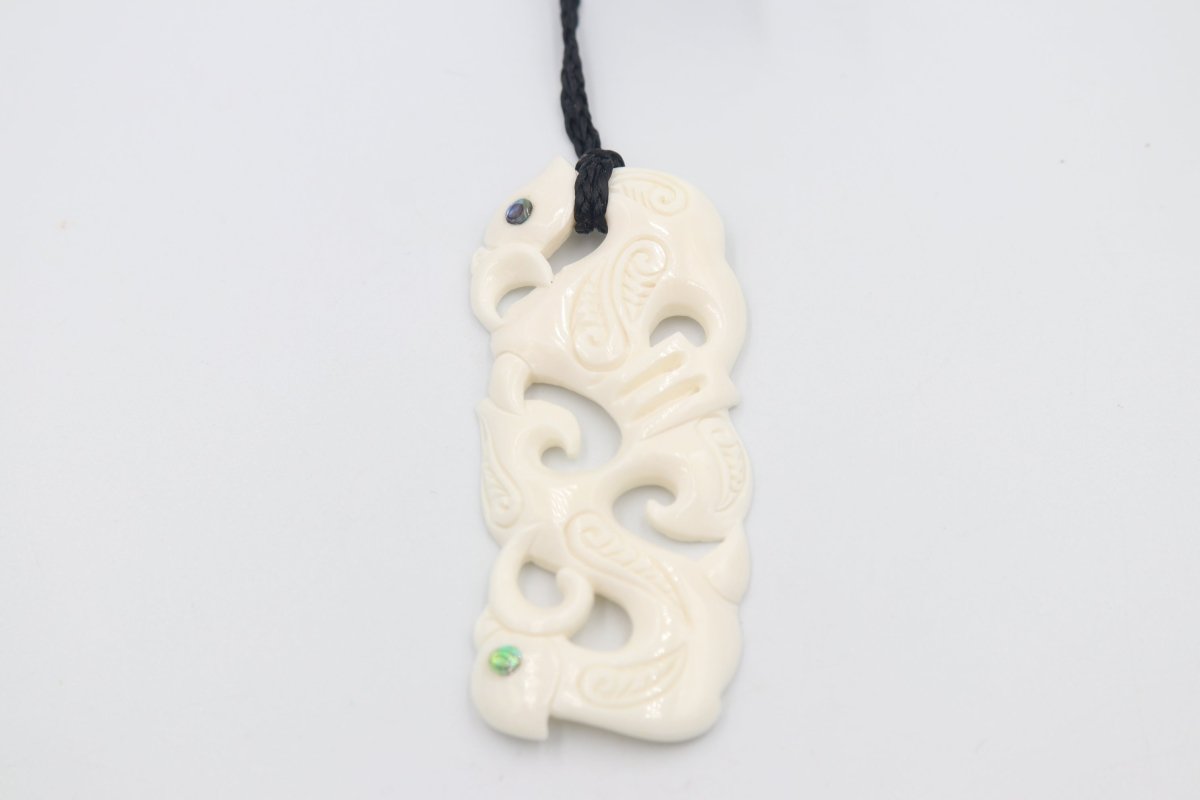 Bone  Manaia Pendent