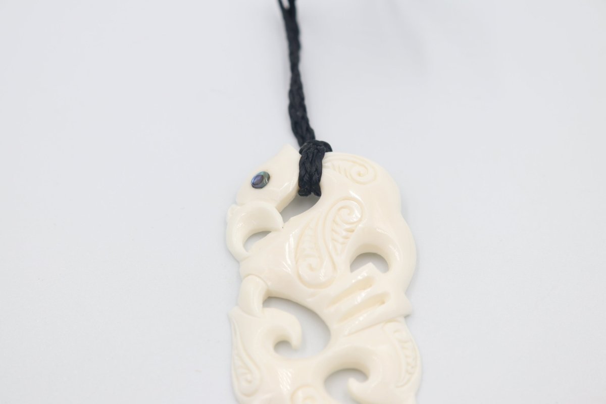 Bone  Manaia Pendent