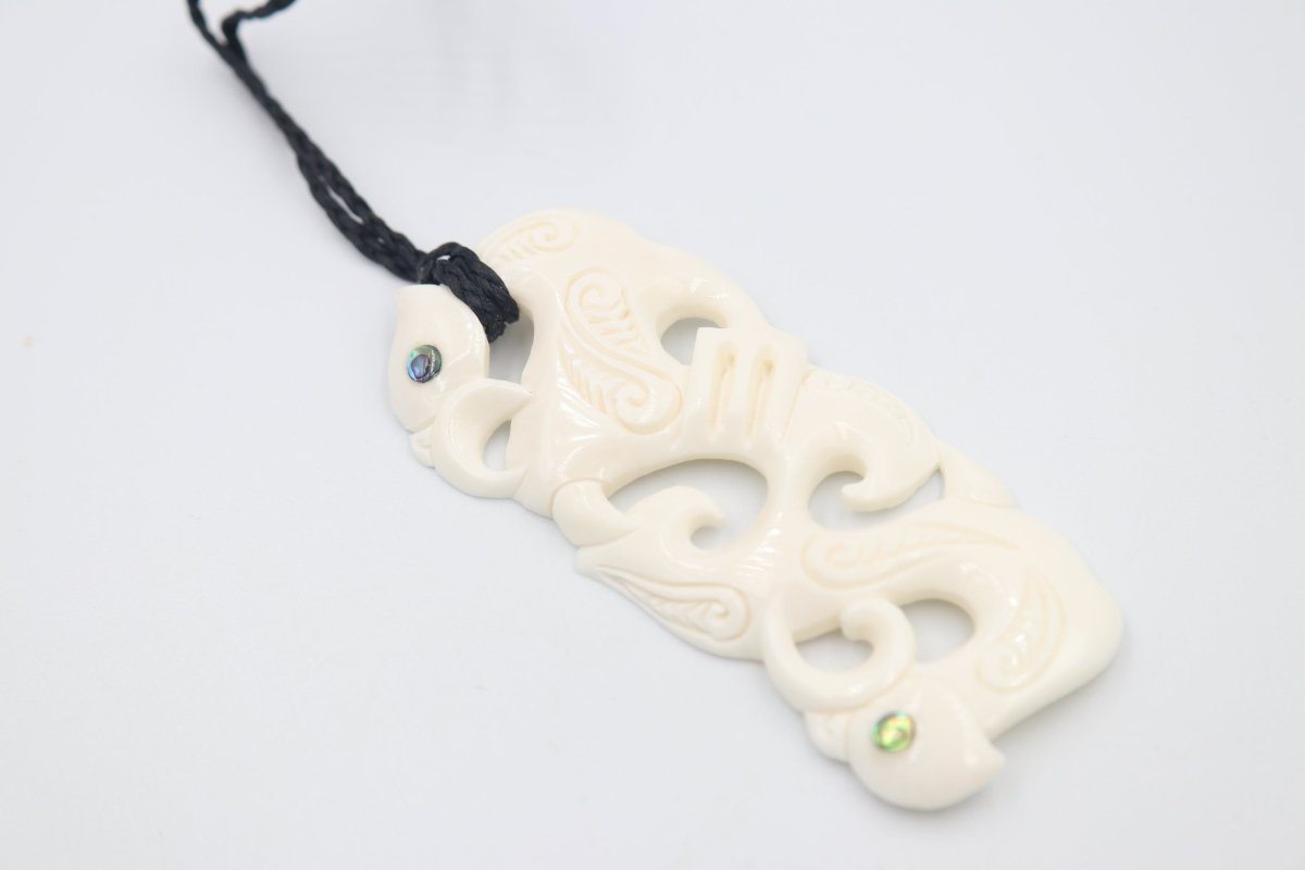 Bone  Manaia Pendent