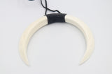 Double Bound Pig Bone Tusk