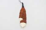 Bound Bone feather pendent