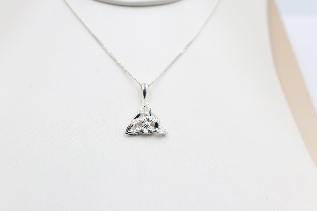 Stg Silver Celtic Pendent