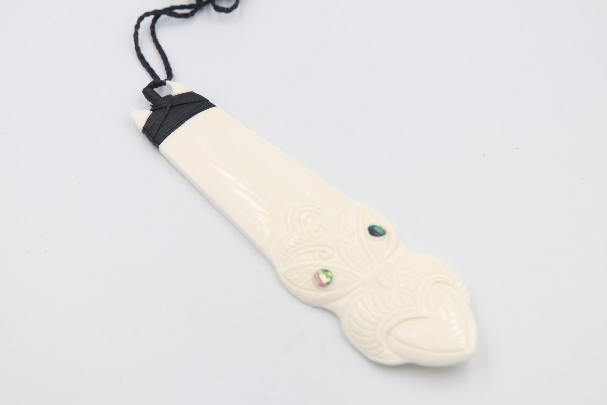 Bone Hei Tiki Toki Pendent