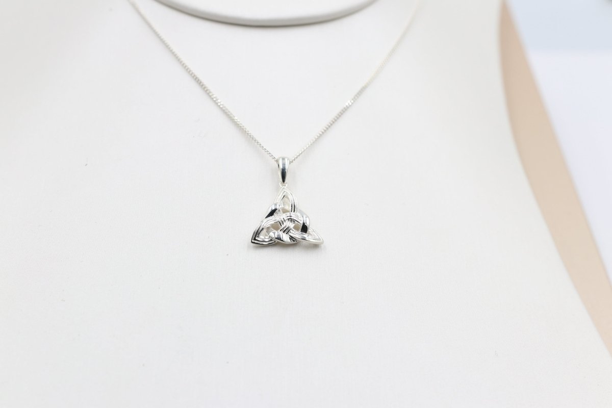 Stg Silver Celtic Pendent