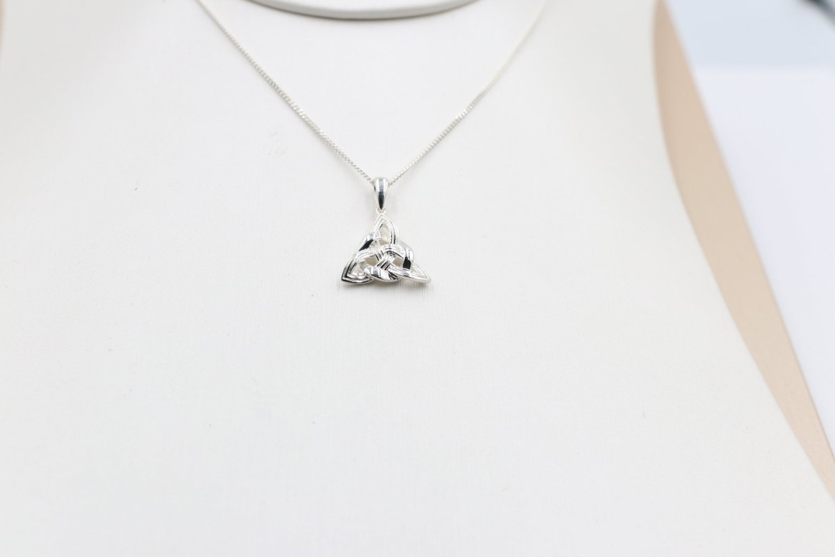 Stg Silver Celtic Pendent